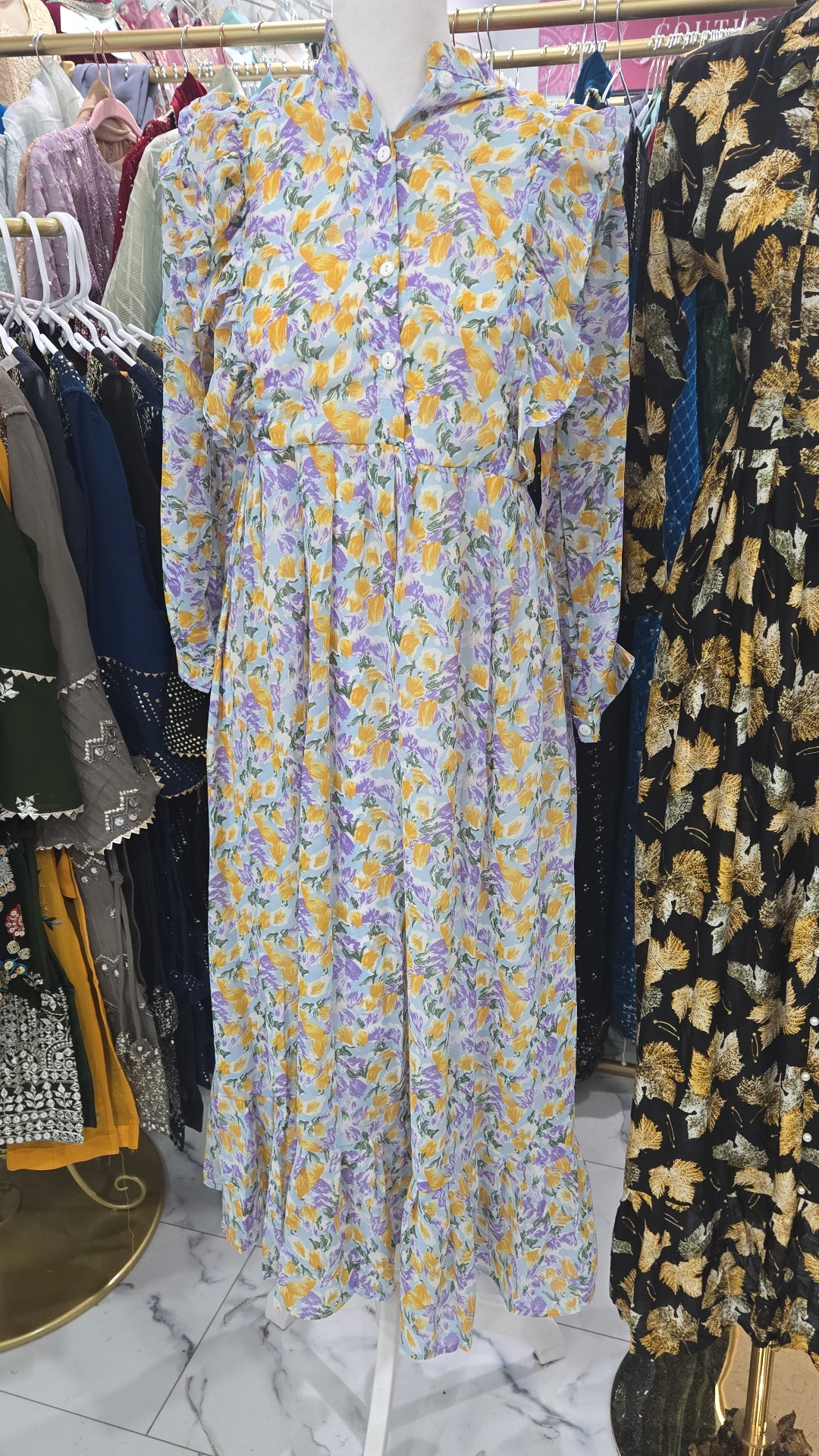 Long Chiffon Maxi Summer Dress KC758