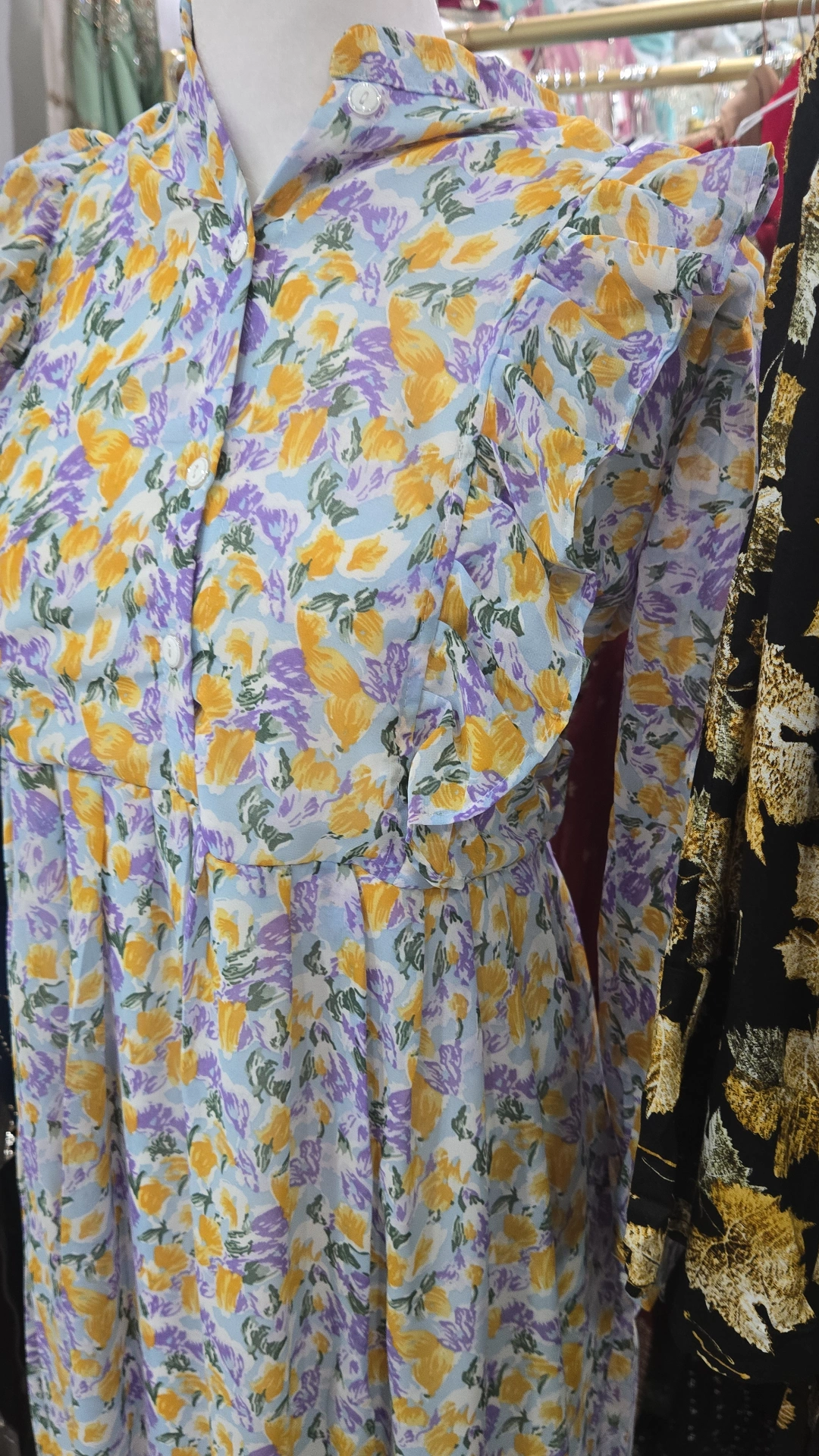 Long Chiffon Maxi Summer Dress KC758 - Image 2