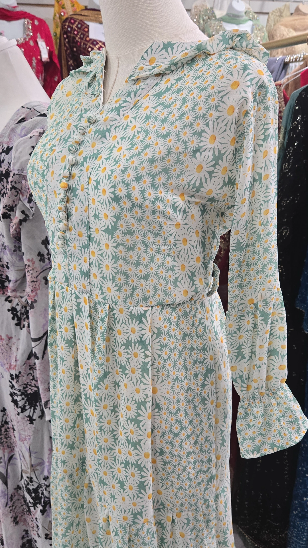 Long Chiffon Maxi Summer Dress KC759 - Image 2