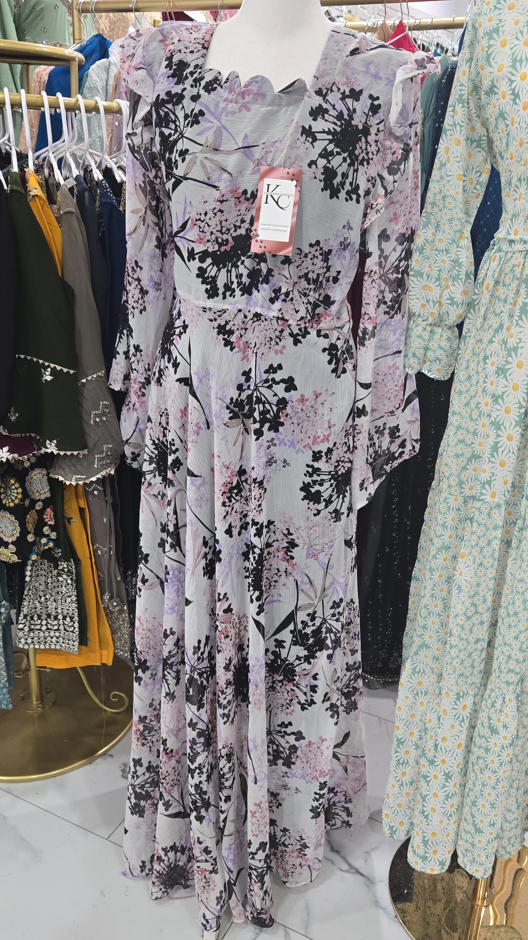 Long Chiffon Maxi Summer Dress KC760