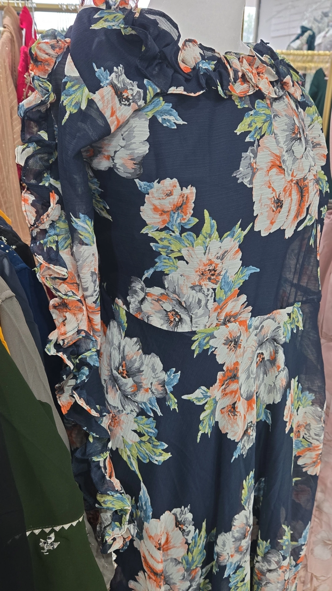Long Chiffon Maxi Summer Dress KC764 - Image 2