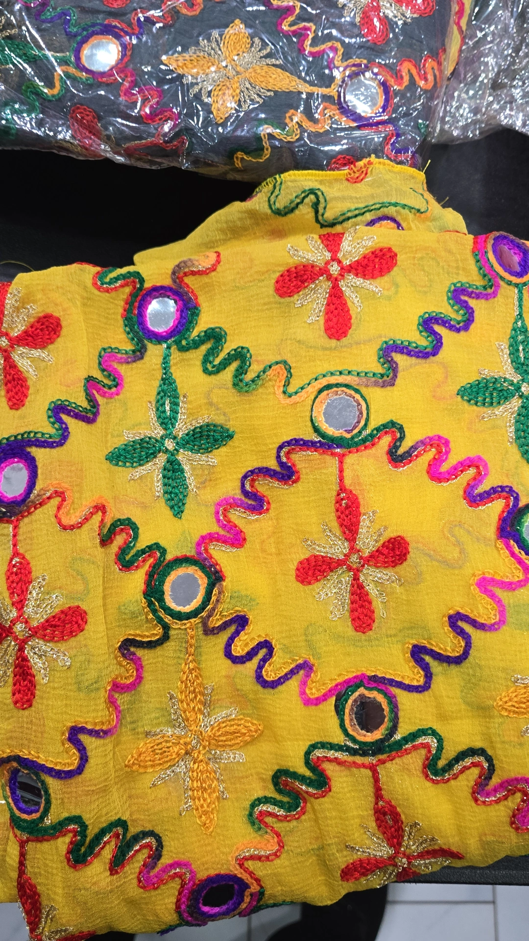 Dupatta Yellow KC785