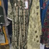 Cotton Anarkali Gown 3pc Set KC791