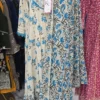 Chickankari Anarkali Gown 3pc Set KC798
