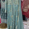 Teal Blue Anarkali Gown KC805