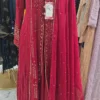 Maroon Anarkali Gown KC810