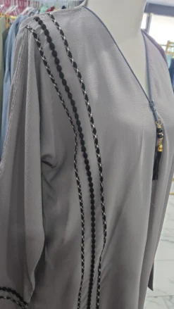 Alternative view of Full Zipper Burka KC822