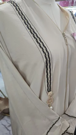 Alternative view of Full Zipper Burka KC826