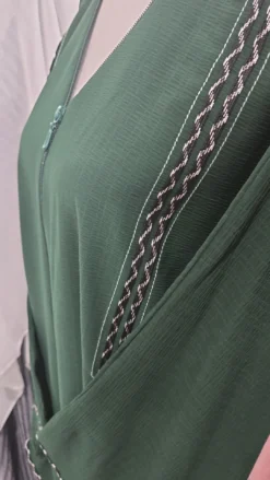 Alternative view of Full Zipper Burka KC820
