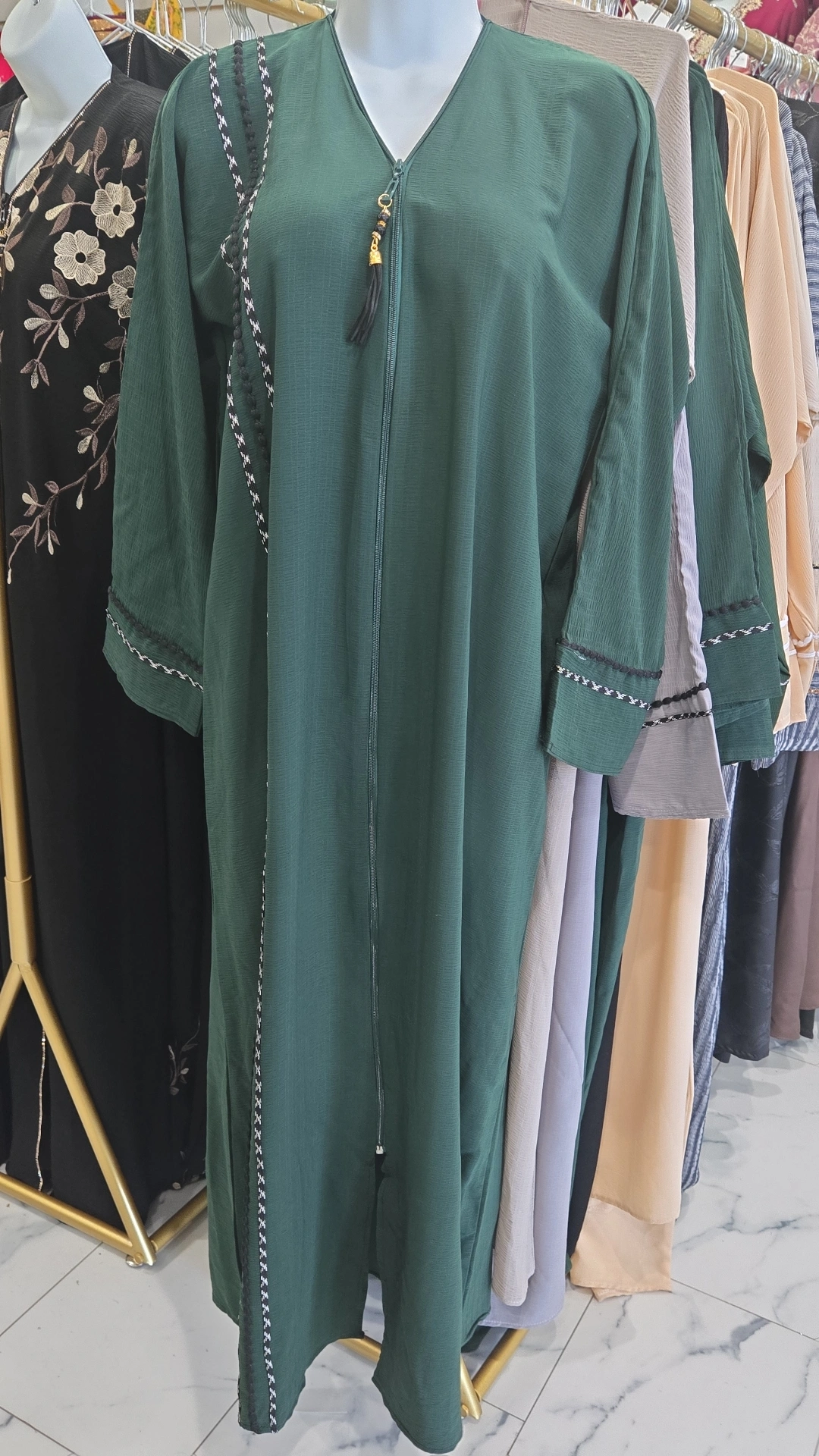 Full Zipper Burka KC819