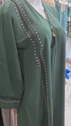 Alternative view of Full Zipper Burka KC819