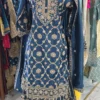 Blue Heavy Partywear Lehenga KC886
