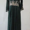 Green Handwork Gown KC890