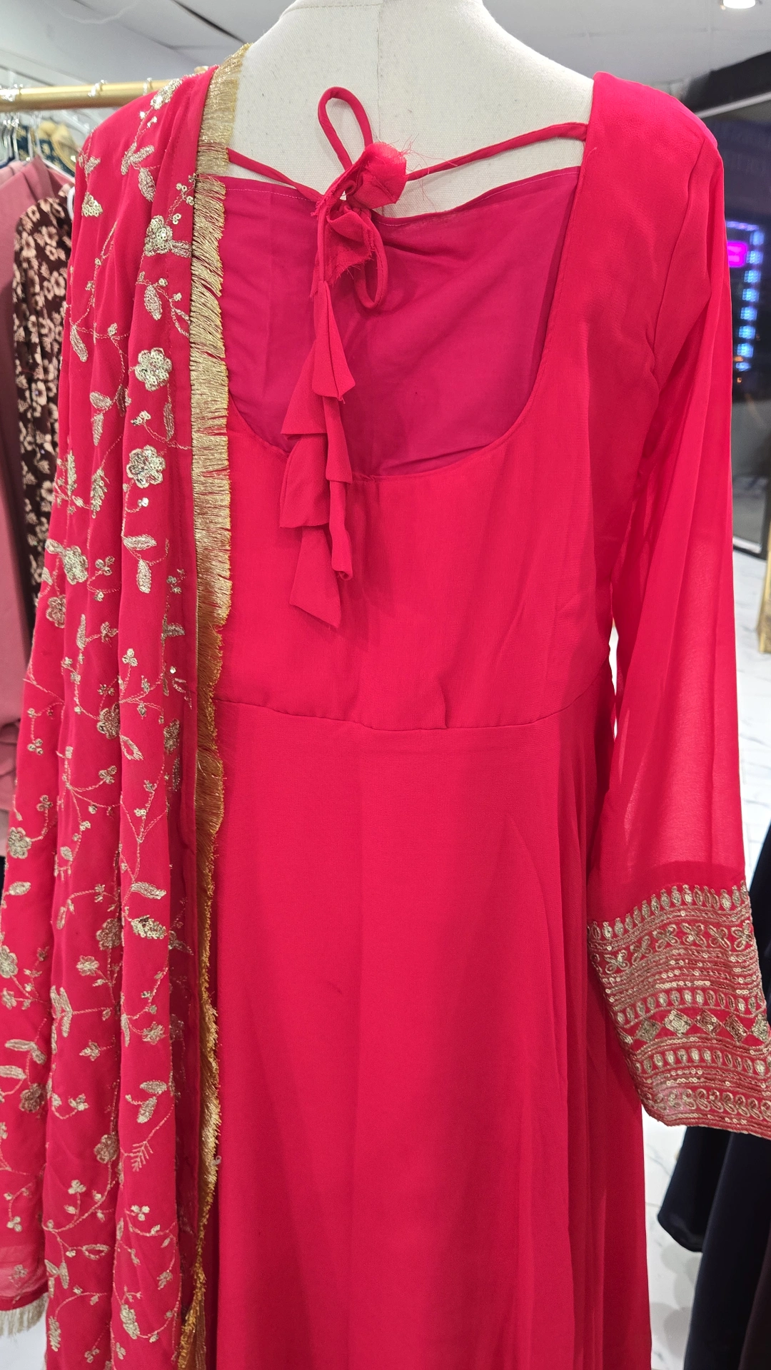 Pink Partywear KC898 - Image 3
