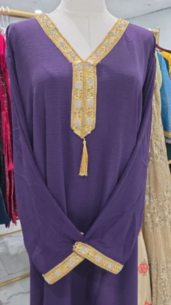 Alternative view of Pull over Abaya KC917