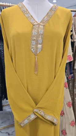 Alternative view of Pull over Abaya KC916
