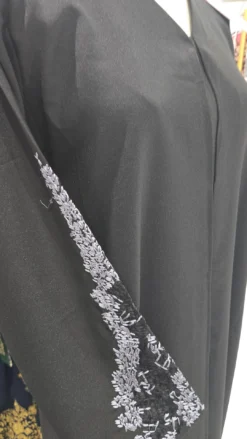 Alternative view of Full Button Burka KC924