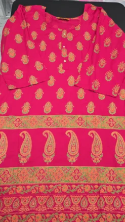 Linen Kurti Top KC970