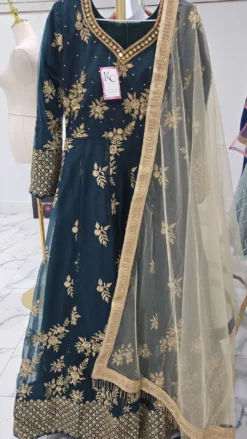 Teal Gown KC991