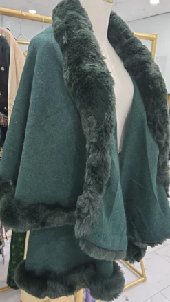 Alternative view of Winter Fur Overcoat KC992
