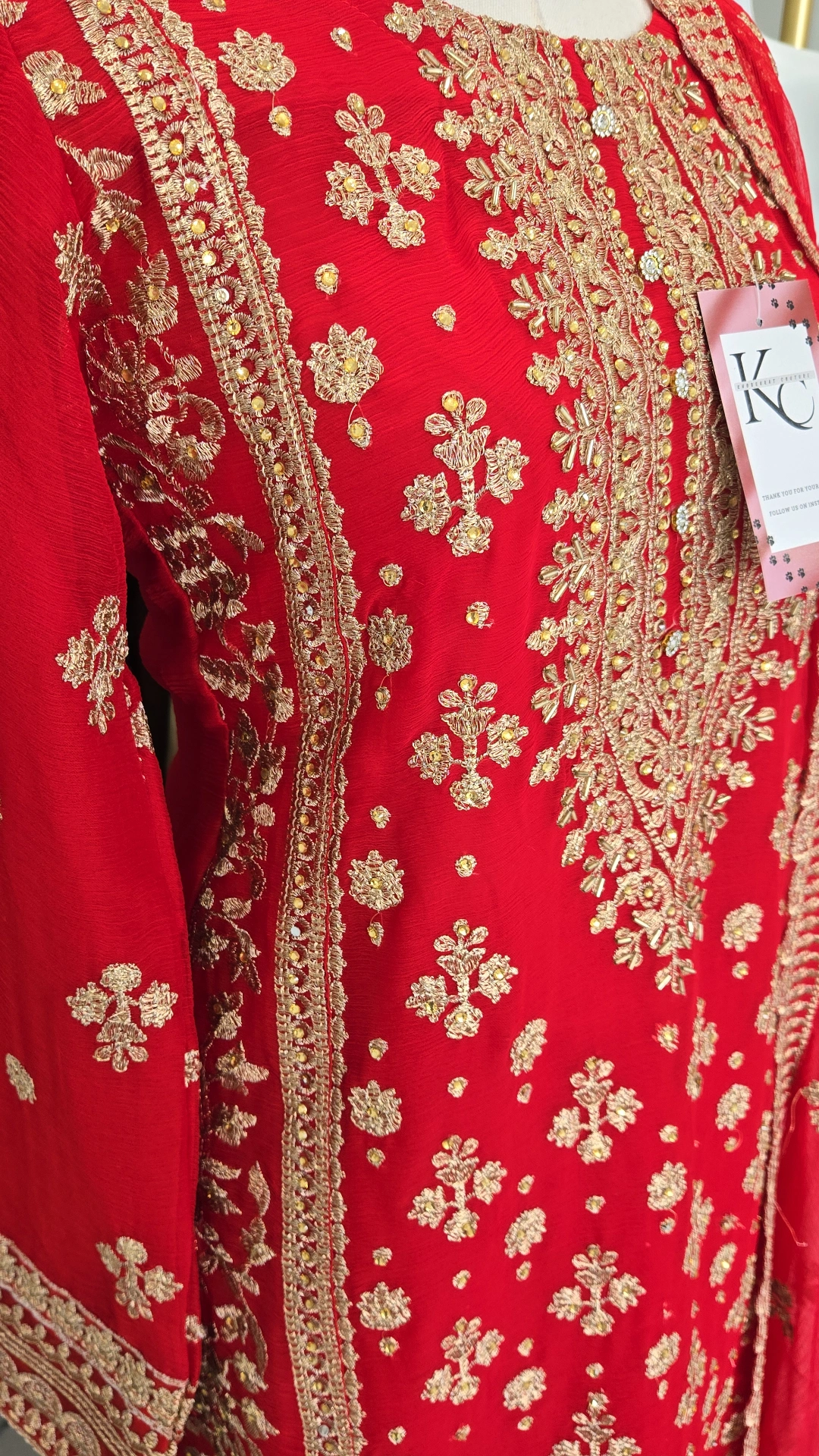 Red Sharara KC1051 - Image 2
