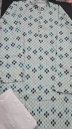 Teal Sequence Panjabi Set KC1052