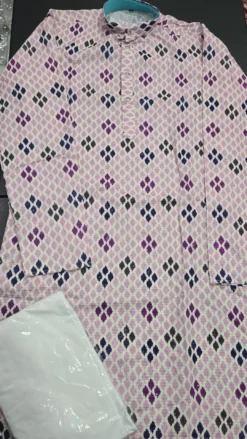 Pink Sequence Panjabi Set KC1053