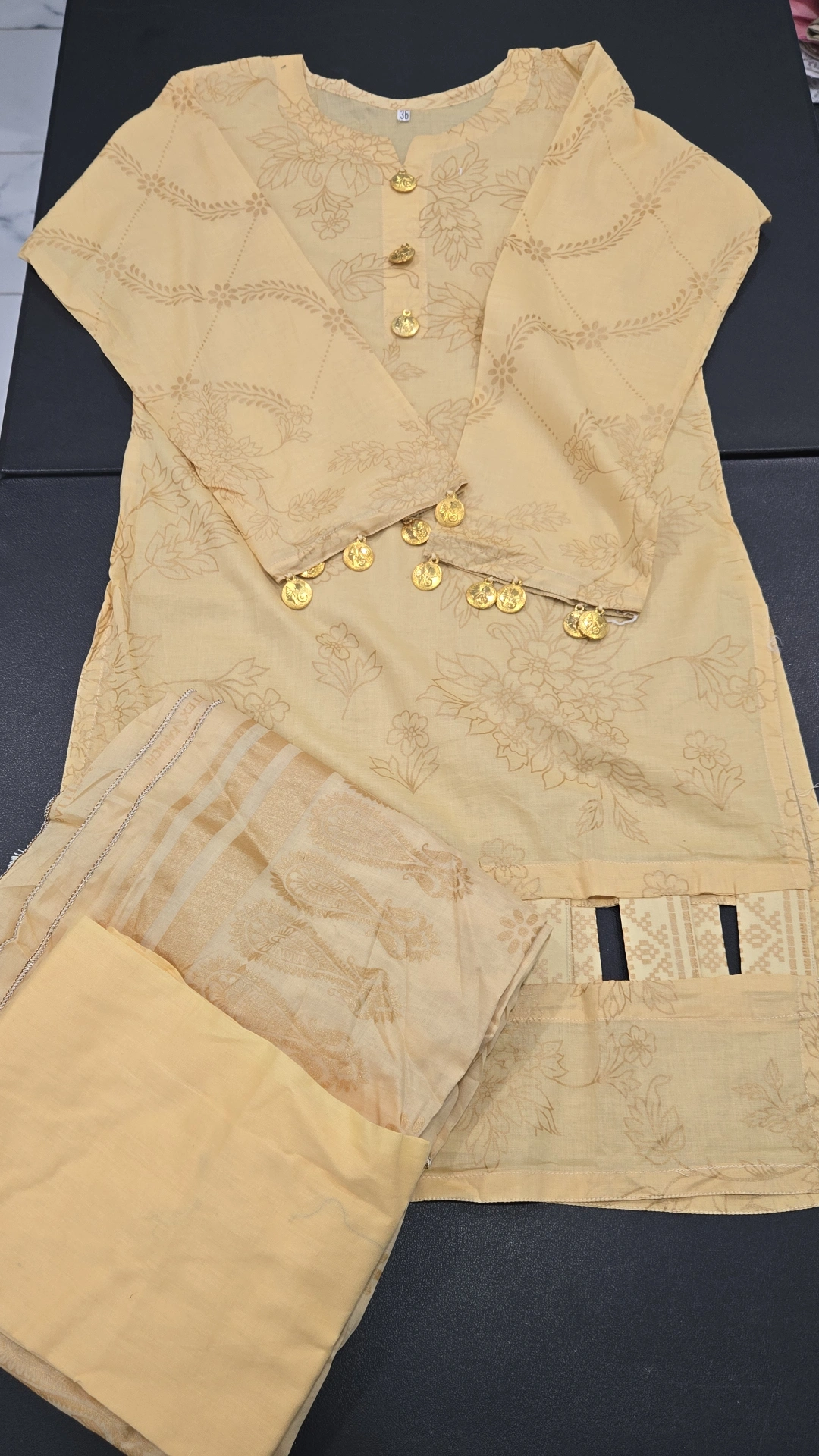 Lawn Dress 3PC KC1078