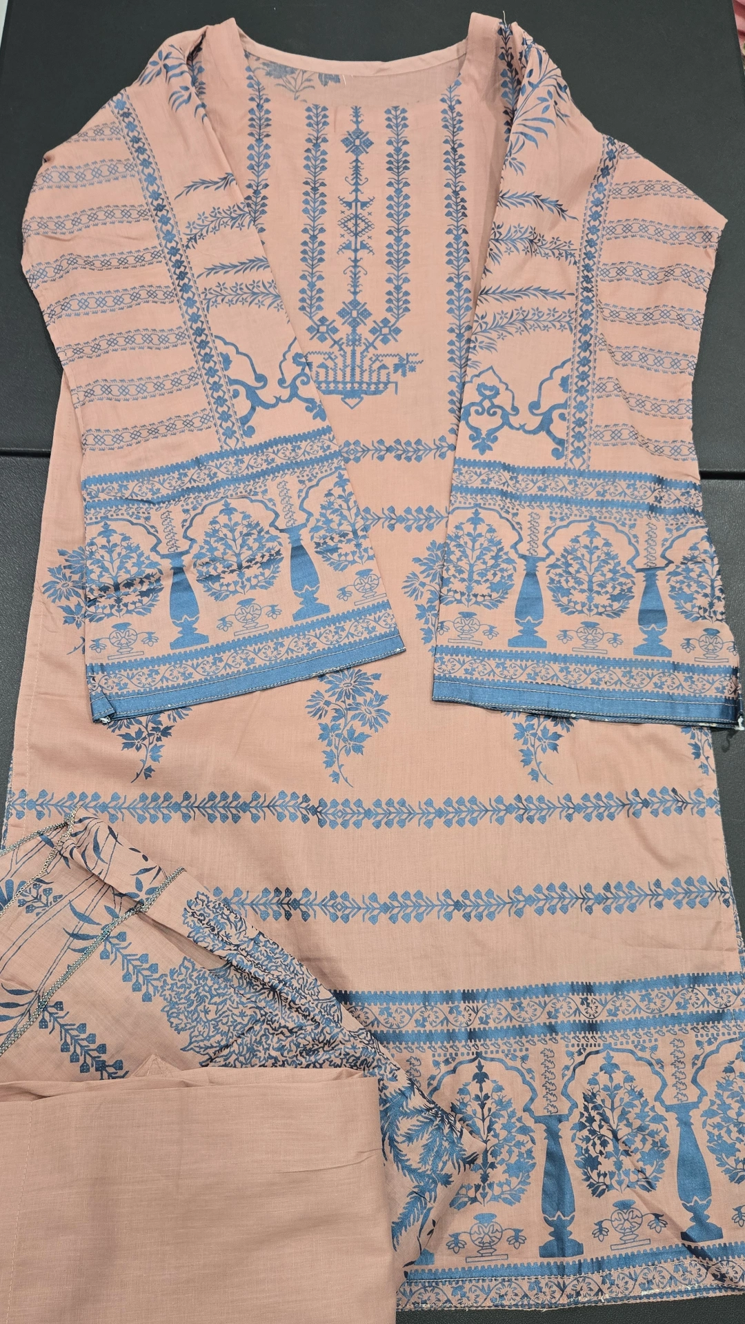 Lawn Dress 3PC KC1075