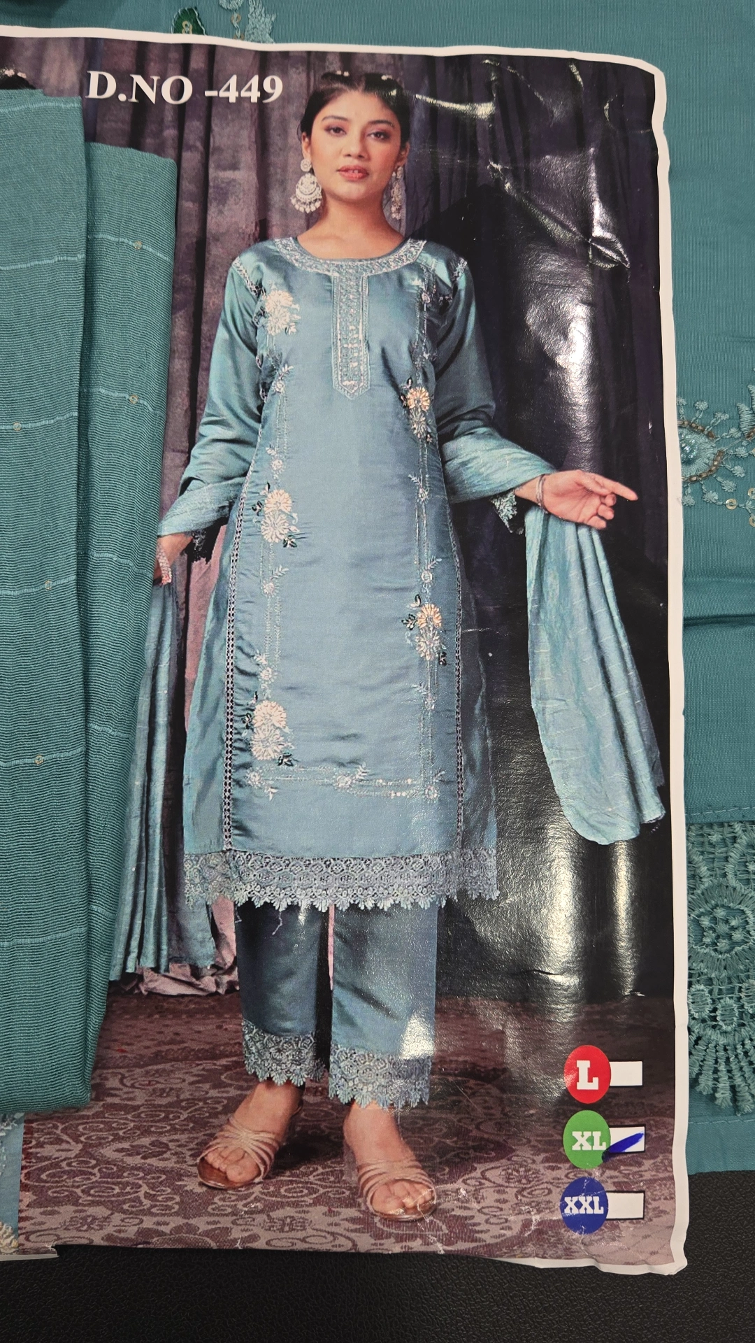 Premium Linen Kameez KC1091 - Image 2