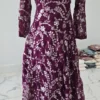Partywear Cord Dress KC1109