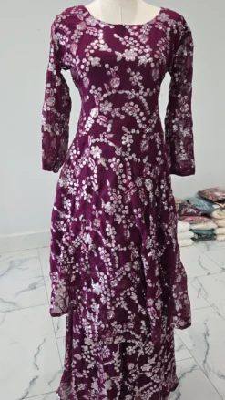 Partywear Cord Dress KC1109