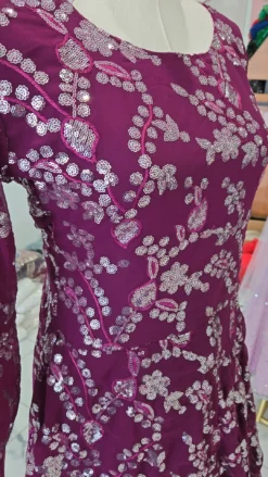 Alternative view of Partywear Cord Dress KC1109