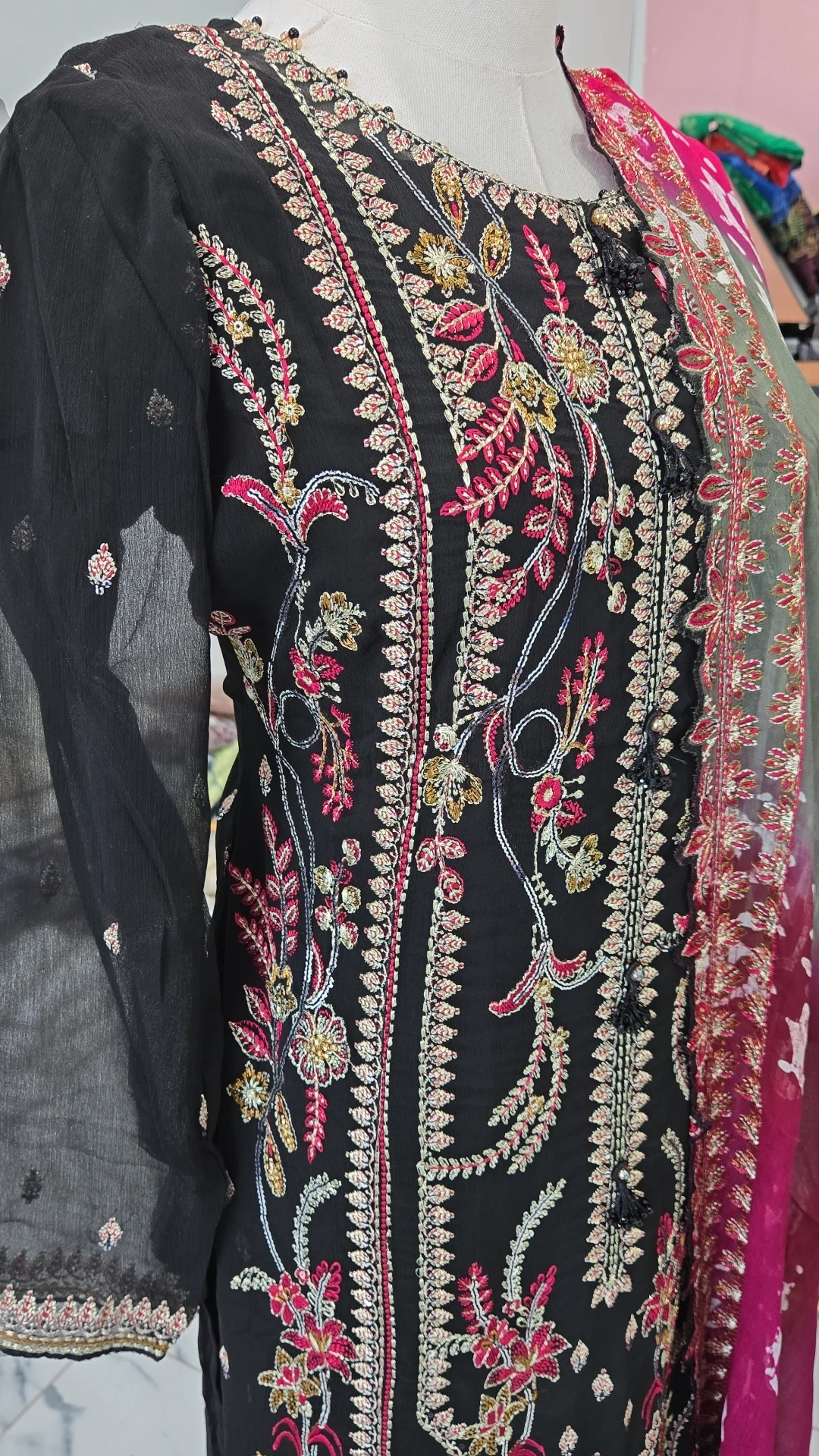 Bin Hameed Partywear KC1124 - Image 2