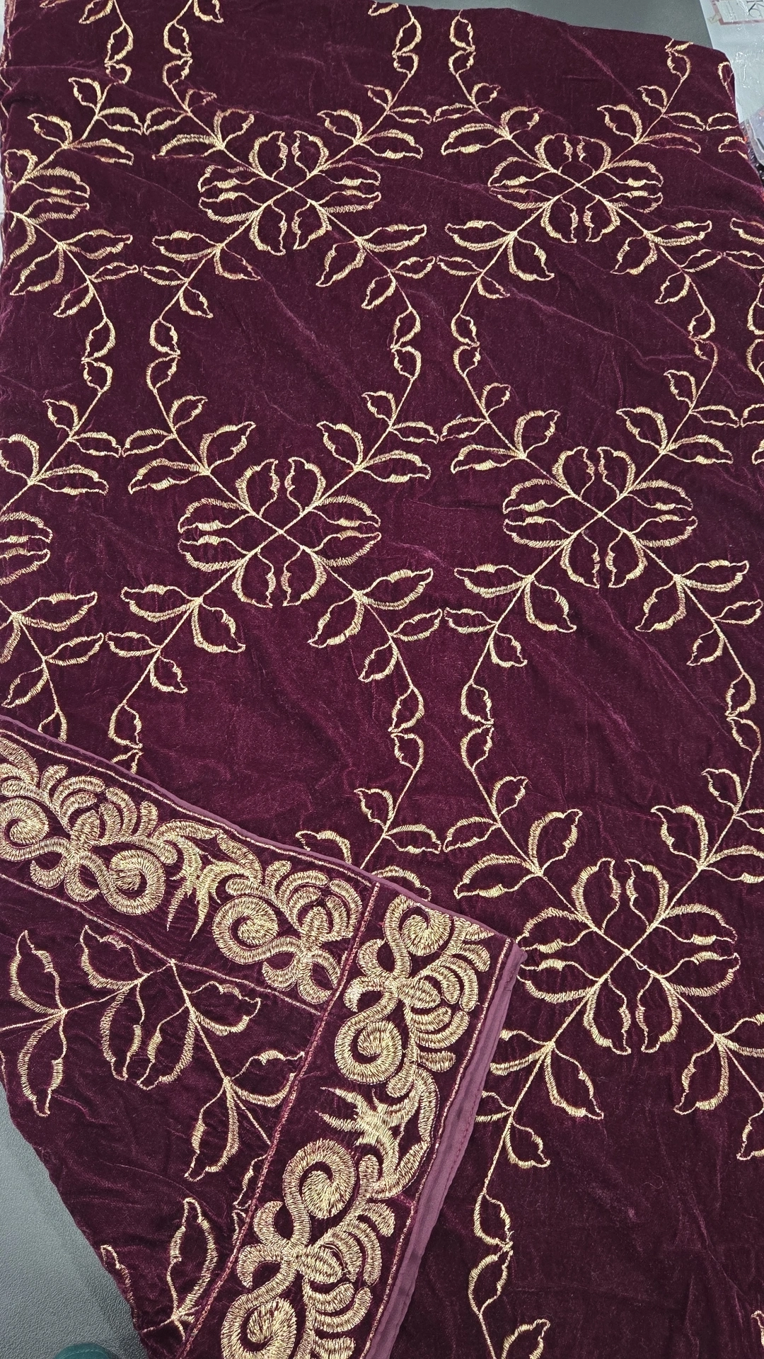 Velvet Shawl KC1209