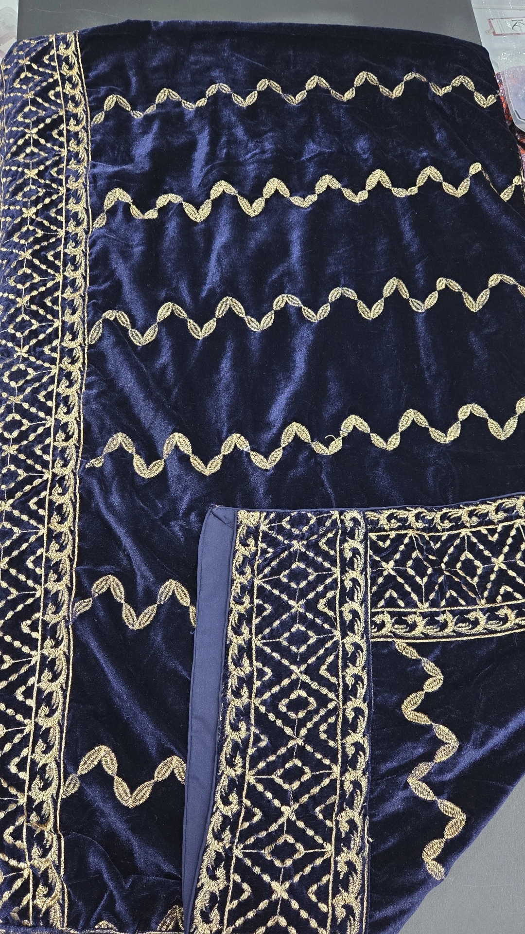 Velvet Shawl KC1208