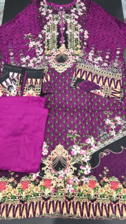 Linen Dress 3PC KC1201
