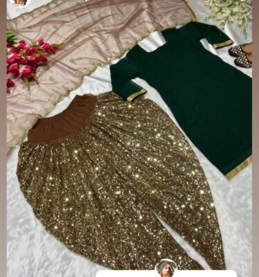 Green and Gold Patiala KC1232
