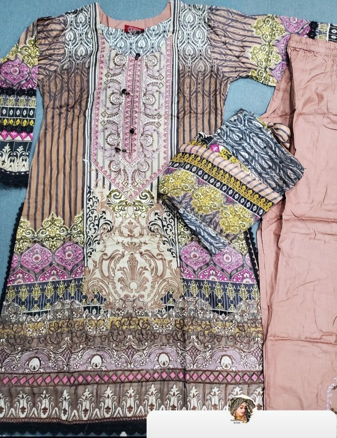 Munira Dress 3PC KC1067