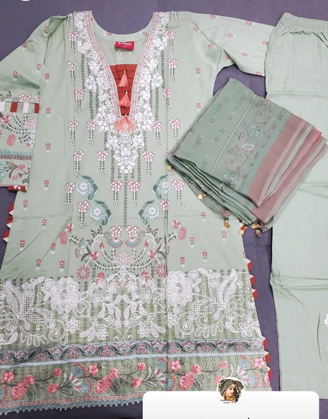 Munira Dress 3PC KC1068